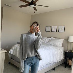 Gray Oversized Sweater